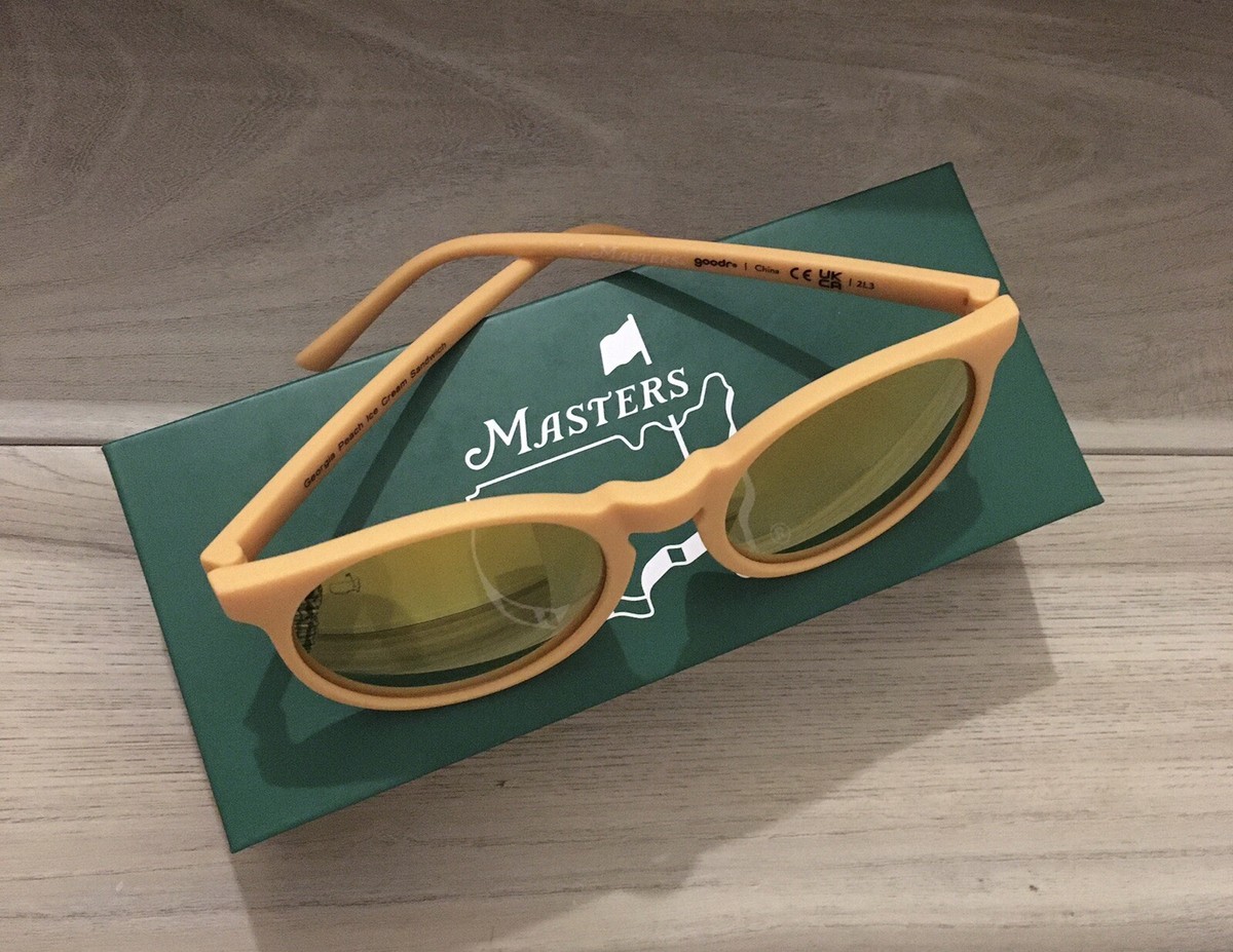 Masters x Goodr Peach ? Sunglasses with Case 2024 Masters  main image 2