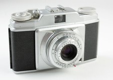 Vintage Ansco/Agfa Memar 35mm Camera w/45mm f/3.5 Agfa Apotar Lens As-Is