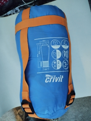 Crivit (Lidl) 2-season Blue Children's Sleeping Bag in Compression