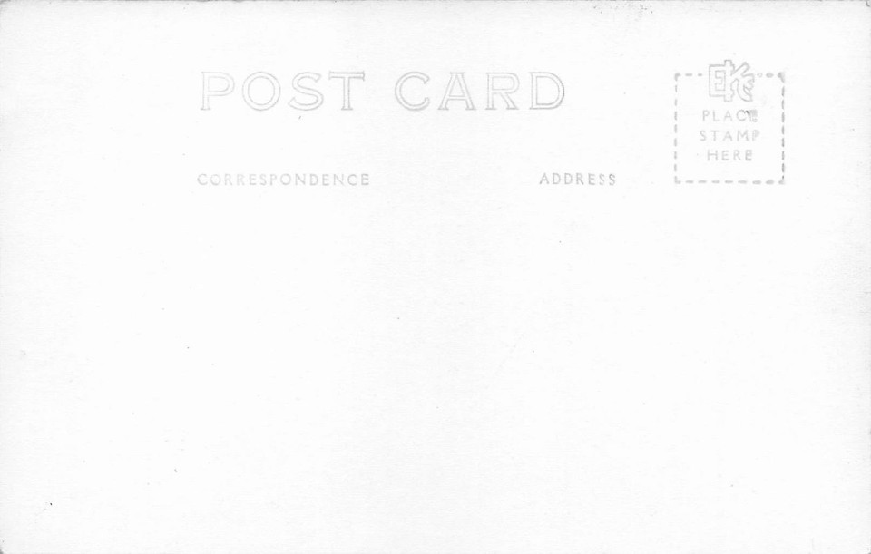 1950’s CLINE REAL PHOTO Spanish Cabin Glass House Helenwood, Tennessee