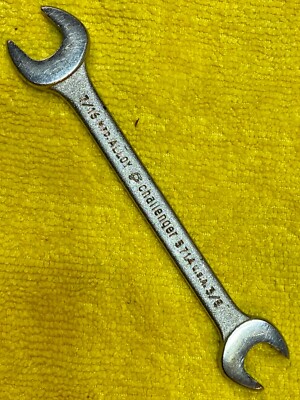 Vintage Challenger by Proto Open-End Wrench 3/8  x 7/16 , No. 5714