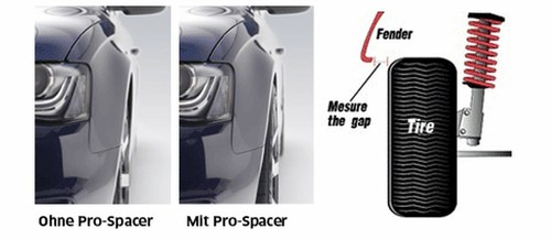 Eibach ABE Spurverbreiterung 60mm System 7 BMW 3er E46 Compact (346K, 6.01-2.05) - Bild 3 von 3