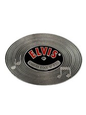 Elvis Presley Belt Buckle Limited Edition VTG 10,000 Siskiyou Pewter RK 'N' RL