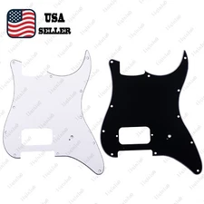 11 Holes Guitar Humbucker Pot Pickguard 3-Ply For Tom Delonge Strat Guitar