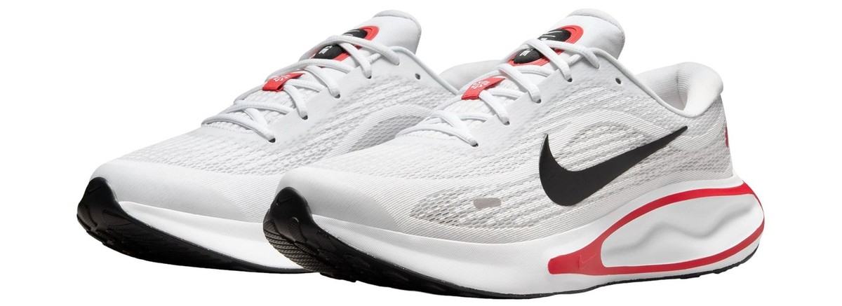 Nike Air Zoom Shoes Mens Size 10 White Red Road Running Sneakers DQ4802-101 Amazon.com | Nike Men main image 2