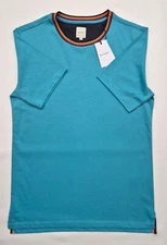 New Paul Smith T-Shirt Stripe Details Size S
