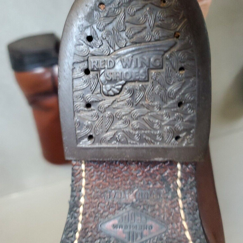 Vintage Red Wing 1472 Pecos Roper Cowboy Goodyear Boots Men Sz 9EEE Made in USA - Picture 12 of 13