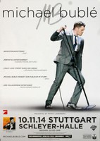 Michael Bublé - Christmas , Stuttgart 2014 | Konzertplakat | Poster