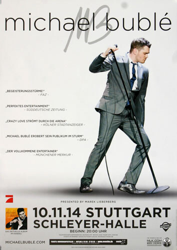 Michael Bublé - Christmas , Stuttgart 2014 | Konzertplakat | Poster-image