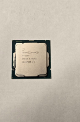 Intel Xeon W-1250 / SRH48  3.30GHz 12-MB  6-Core CPU LGA1200