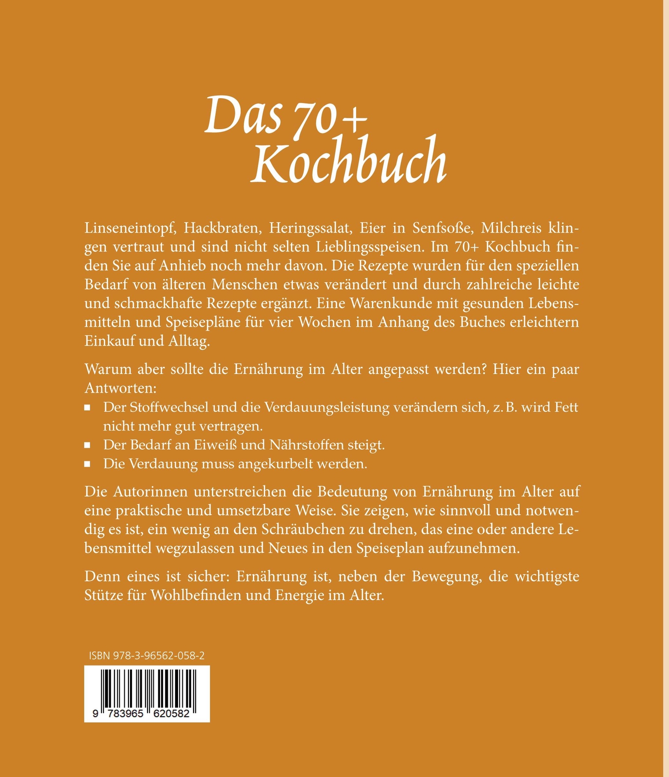 Thumbnail - Das 70+ Kochbuch Annette Kerckhoff