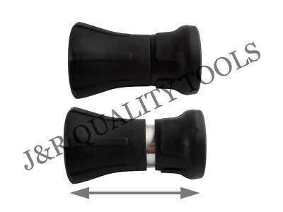 2 PACK VCT FIREMAN'S GARDEN FIRE HOSE NOZZLE ADJUSTABLE