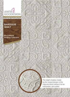 ANITA GOODESIGN - BAROCKDECKE - MASCHINENSTICKDESIGNS USB PES