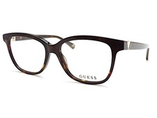 Guess Glasses Frame Dark Brown Havana Gold 51mm Women's RX Spectacles GU5220 052