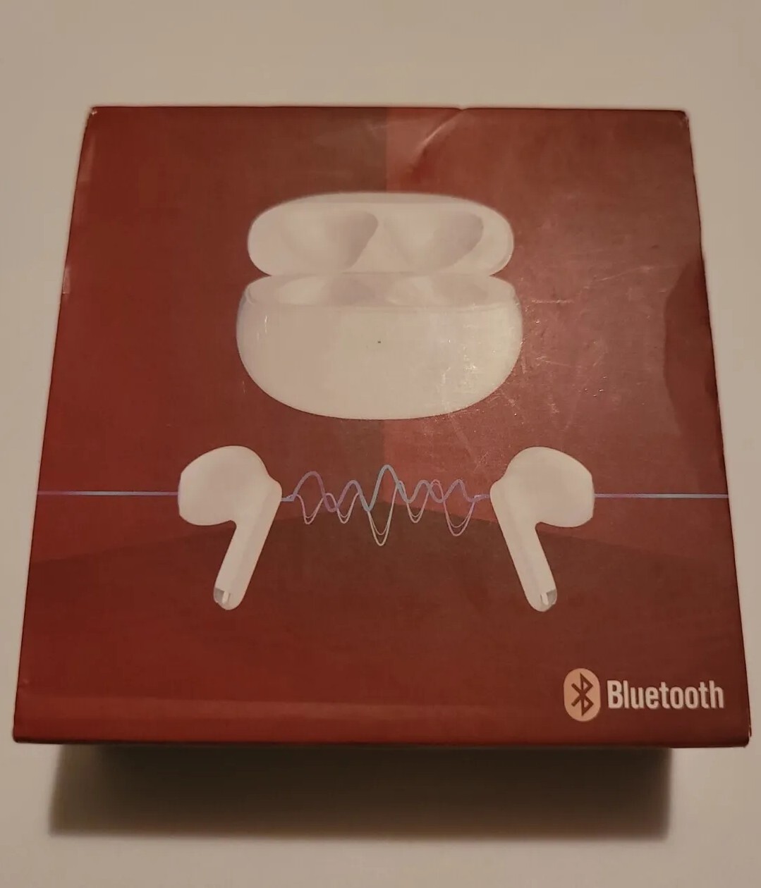 Bluetooth Earbuds Earphones w/ Rechargeable Case Fingerprint Touch Voice Calls-image