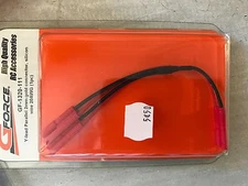 GForce GF-1320-111 Parallel Y Cord Gold Connectors 2mm Silicone Cable 20AWG