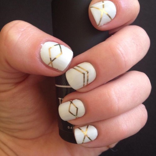 Jamberry Gatsby Partial Sheet