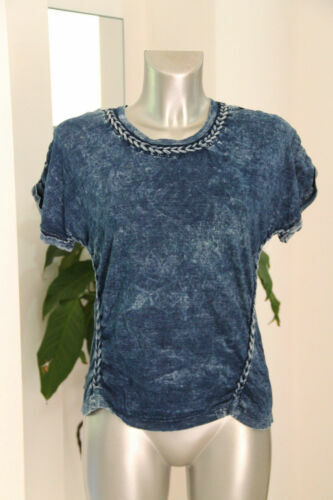 Chemisier Zara à Volants Bleu Marine Taille XS - Très Bon état - Style Marin