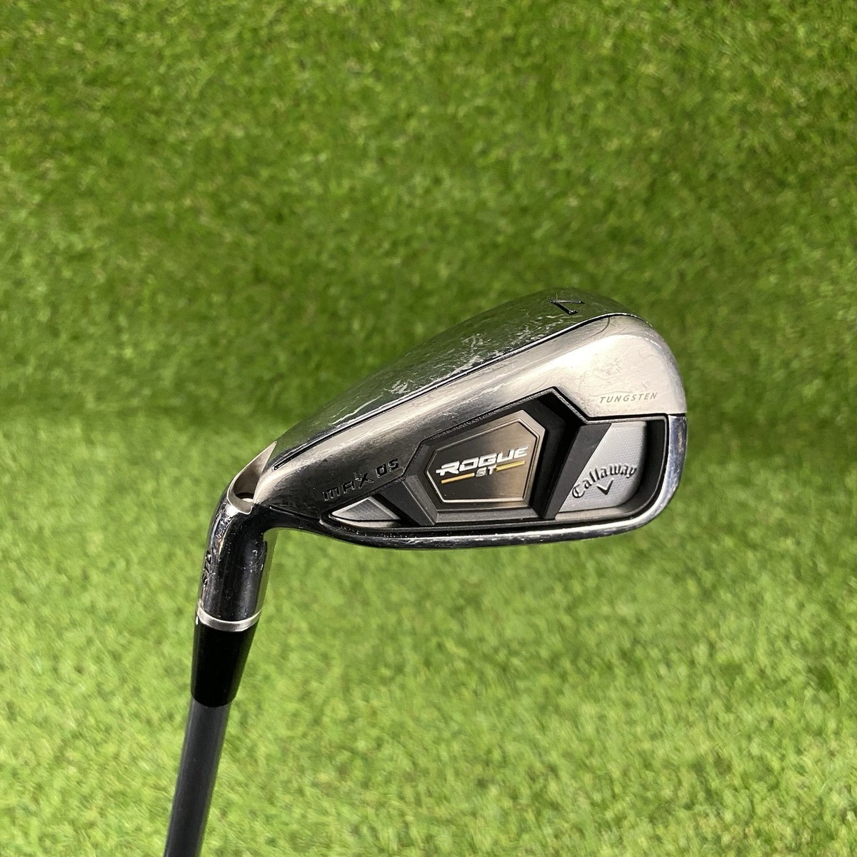 Callaway Rogue ST Max OS 7 Iron Demo ⛳️ HZRDUS Silver Regular