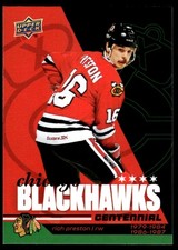 2025-26 UD Chicago Blackhawks Centennial Rich Preston #96