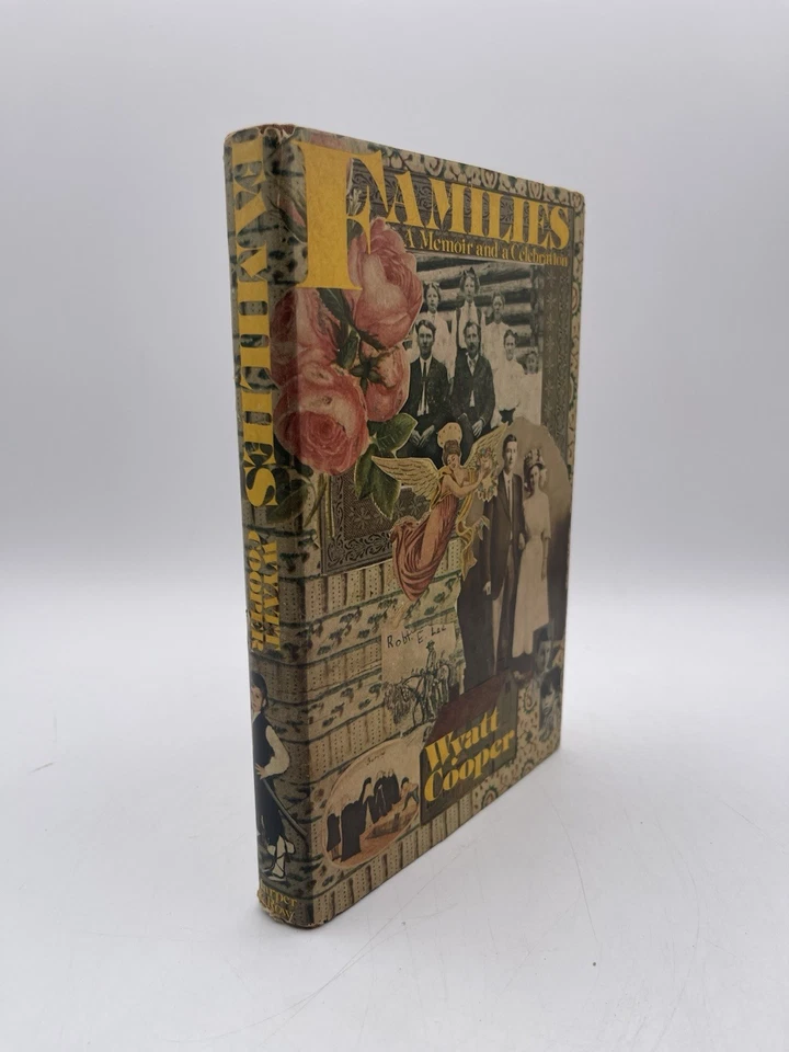 Families A Memoir And A Celebration SIGNED 1ST EDITION 1975 Wyatt Cooper HC - Image 2 of 4