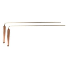 Portable Copper Divining Rods for Paranormal Investigation and Divination