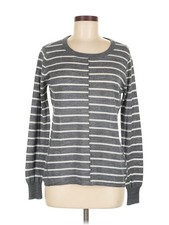 Paige Women Gray Pullover Sweater M