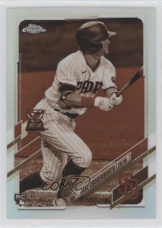 2021 Topps Chrome Sepia Refractor Jake Cronenworth #49 0dj0