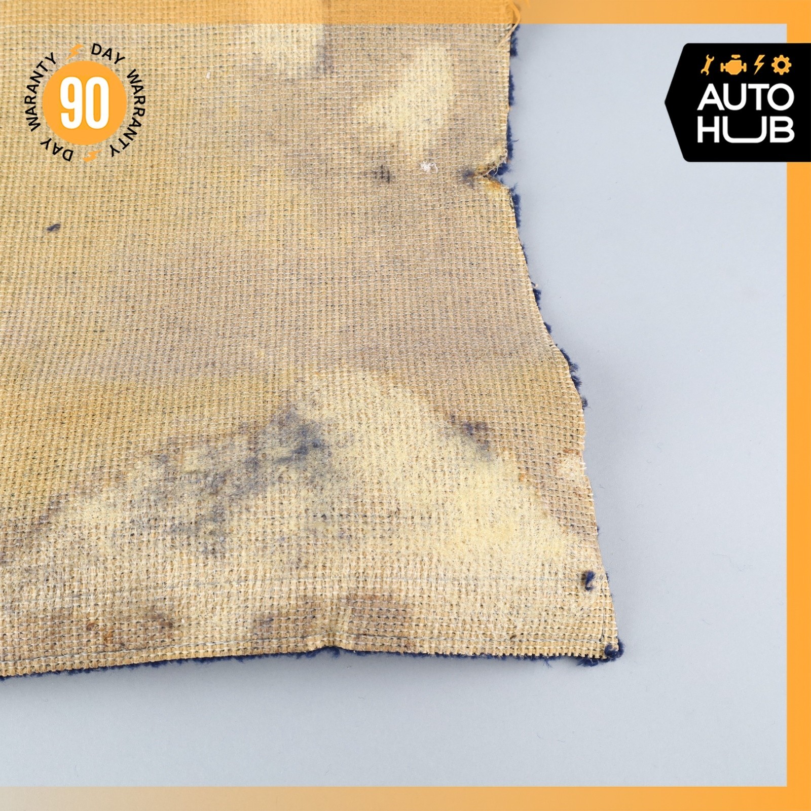 00-02 Bentley Arnage / RR Seraph Rear Floor Tunnel Carpet Cover Blue OEM 42k
