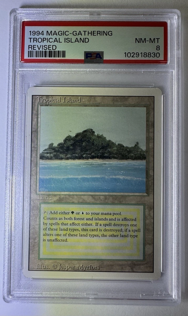 Land Magic: The Gathering Professional Sports Authenticator (PSA