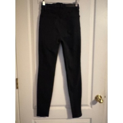 GRLFRND Kendall High Rise Skinny Jeans Dark Star Vintage Black Size 25 Basic