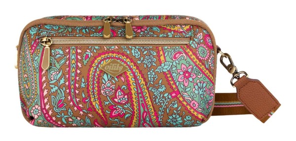 Oilily Sutton Shoulder Bag UmhäNgetasche Tasche Green Moss Khaki Bunt Neu-image