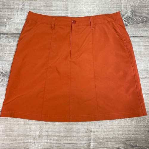 Patagonia Womens 12 Orange Nylon Polyester Utility Skirt Outdoor