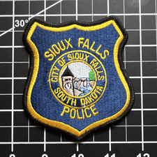 Sioux Falls South Dakota Police Embroidered Patch - City of Sioux Falls