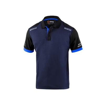 Sparco Tech reflektierendes Poloshirt - 3 Knöpfe Kragen/Arbeits- & Teambekleidung