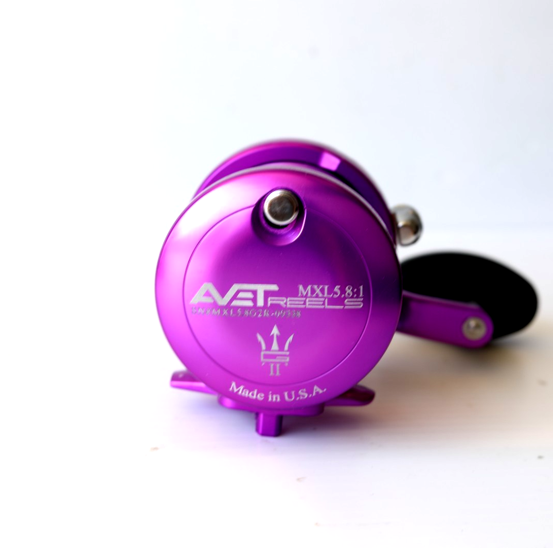 Avet MXL5.8 G2 NGP Single Speed Lever Drag Reel - Right Handed