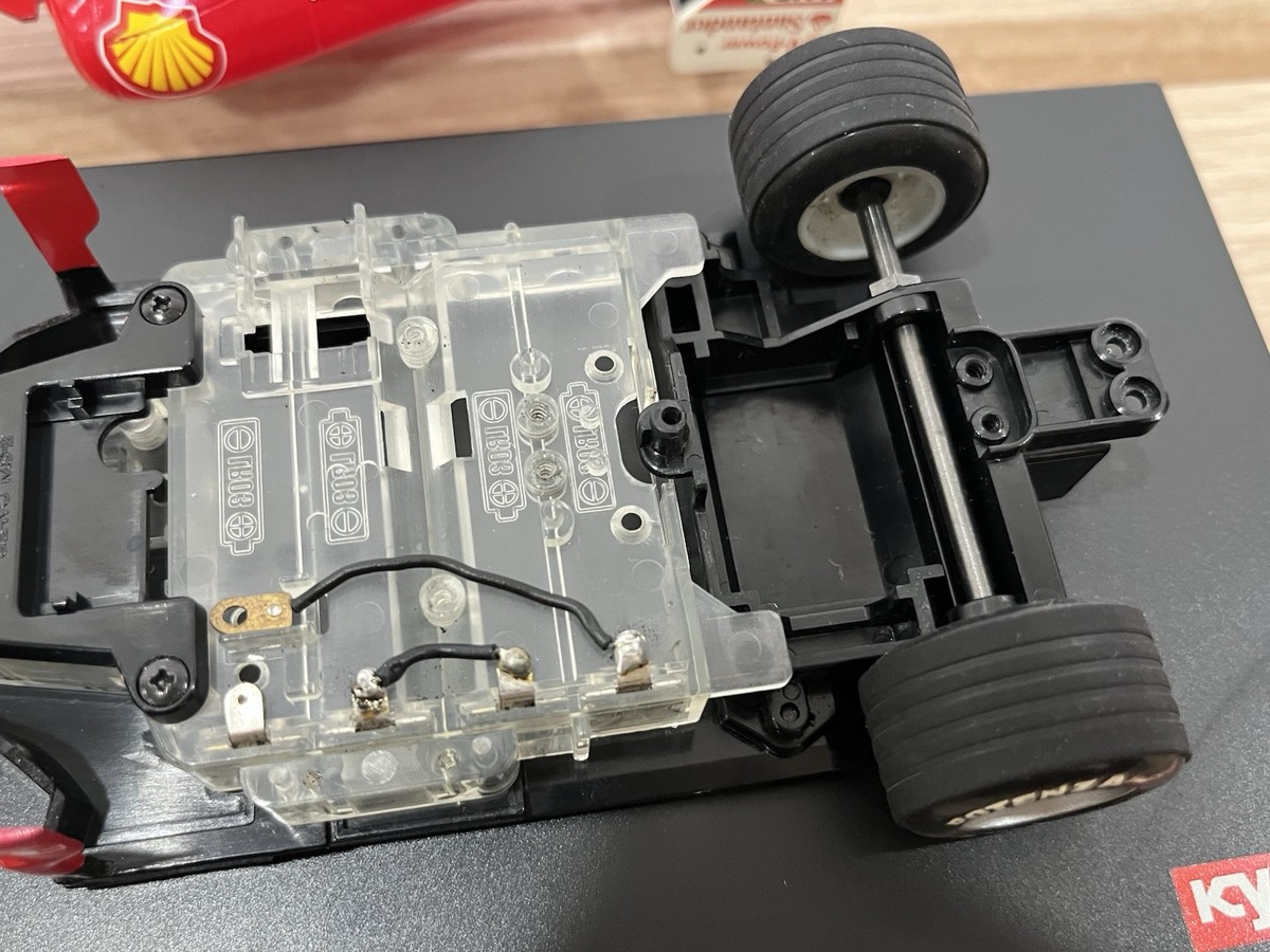 OLD Super Very Rare Kyosho MINI-Z Racer F1 BODYSET Ferrari F10 #7