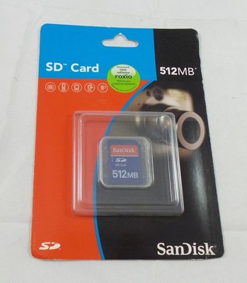 SanDisk 512MB Class 2 Secure Digital Card (SDSDB-512-AW11)
