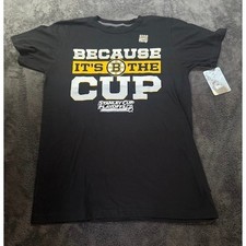 Boston Bruins NHL 2018 Stanley Cup Playoffs Tee Mens Black Because Its The Cup