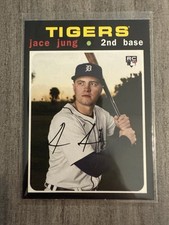 Jace Jung 2025 Topps Heritage #H25-20 Black Border