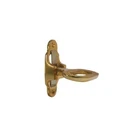 Brass Sprung Step - Narrowboat, Cruiser Etc. Stainless Steel Spring.