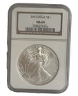 2003 American Silver Eagle $1 Dollar Coin One Troy Ounce 0.999 Fine NGC MS69