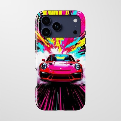 iPhone 17 Tough Case MagSafe Case For Apple iPhone 14-17 Series Sports Car Case