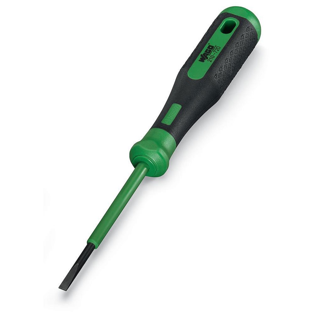 WAGO Operating Tool with Partially Insulated Shaft