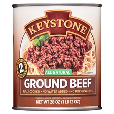 28 oz Can All Natural Ground Beef Keystone