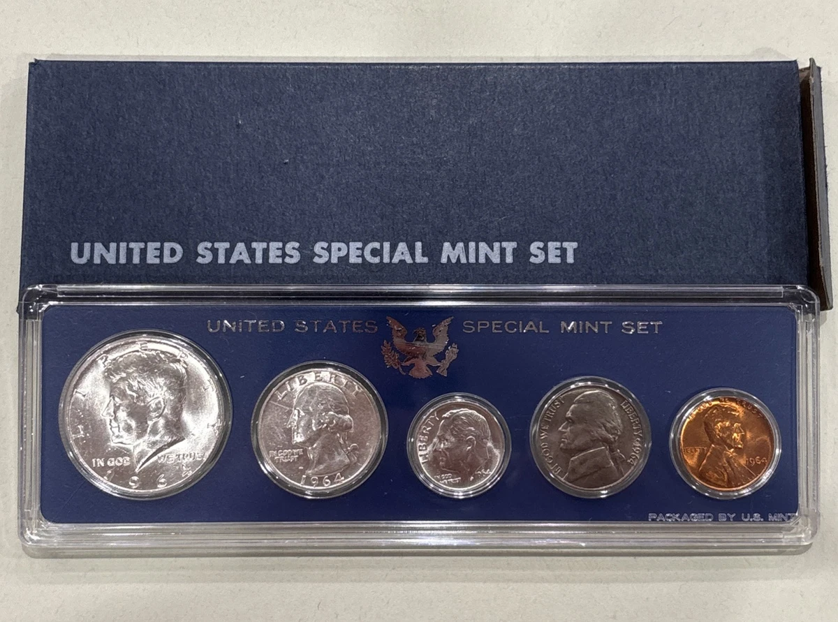 Uncirculated Philadelphia 1964 US Coin Mint Sets for sale | eBay