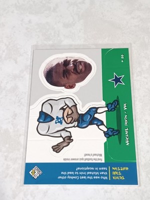 1998 Upper Deck UD Choice - Mini Bobbing Head Michael Irvin #M9