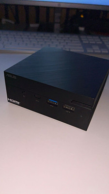 ASUS PN40 PN-Serie Mini-PC Intel Celeron N4100 16GB 477GB SSD Schwarz