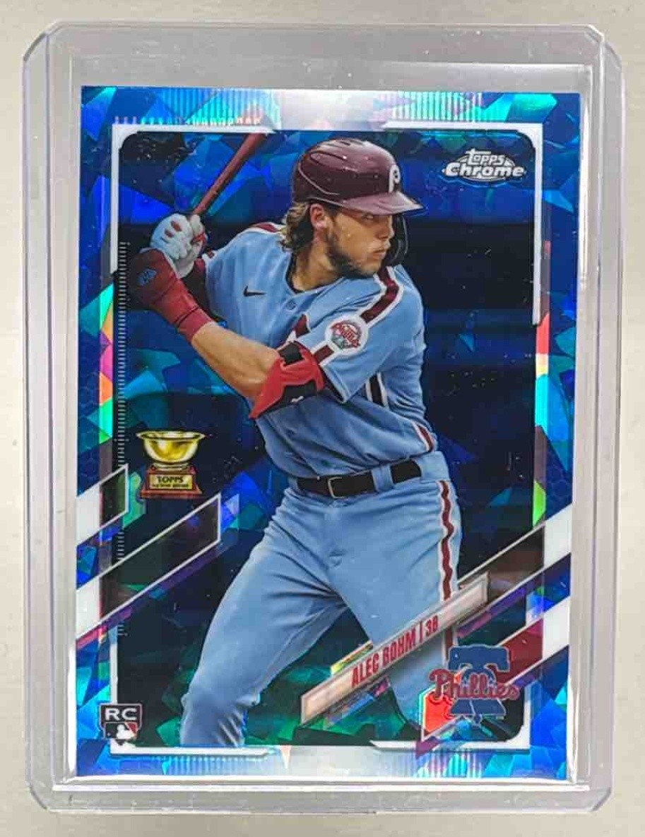 Alec Bohm 2021 Topps Chrome Sapphire #277 Rookie RC
