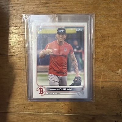 Jarren Duran 2022 Series 1 Rookie Image Variation SP #187 RC Workout Clothes